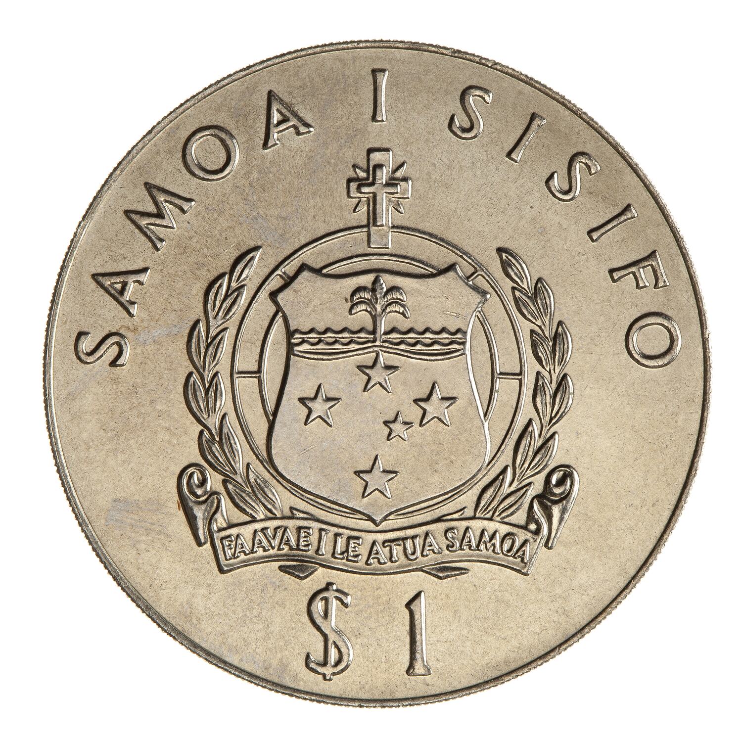 Coin - 1 Tala, Samoa, 1980
