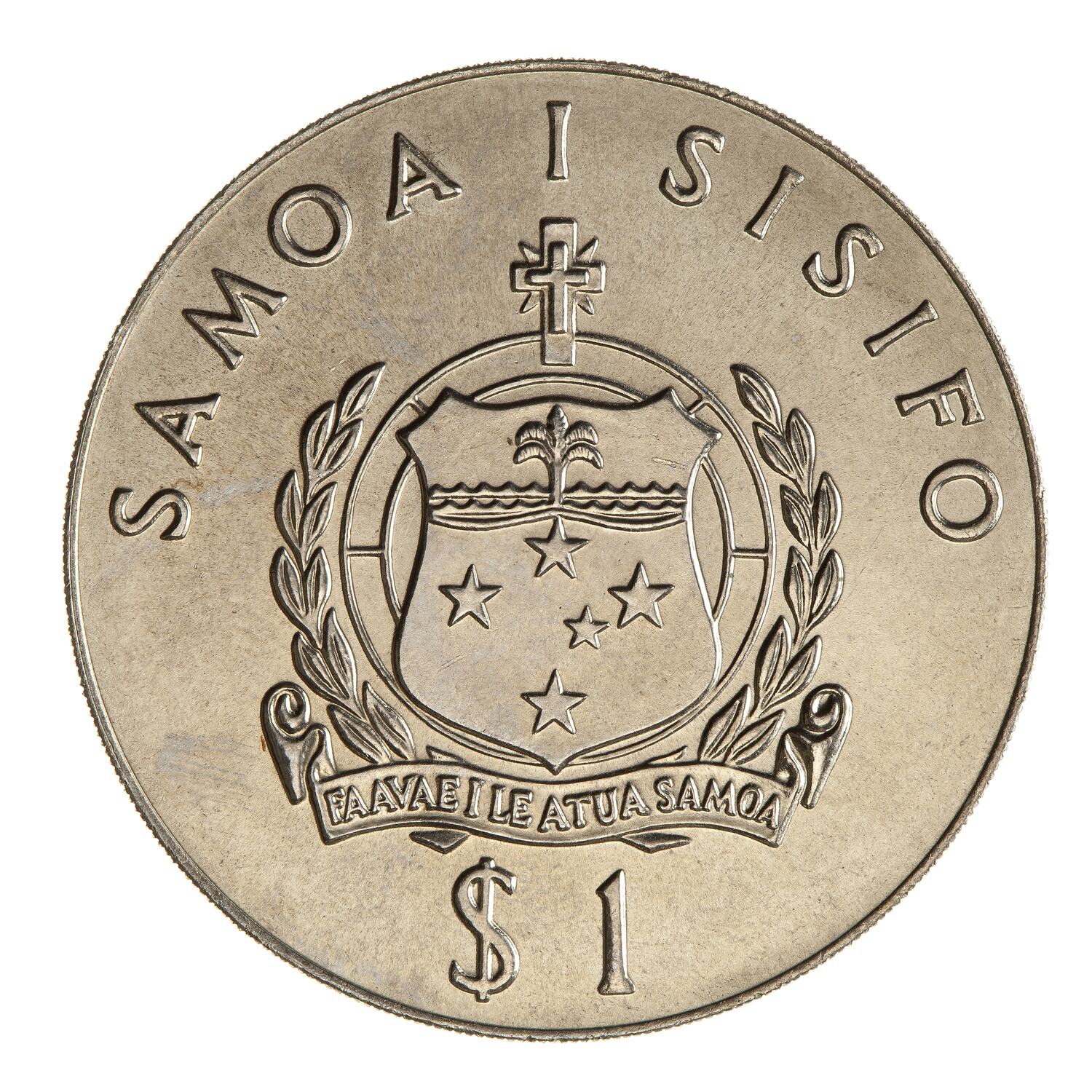 Coin 1 Tala Samoa 1980