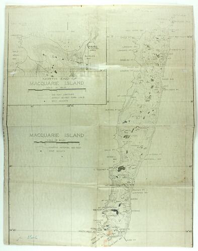Map - Macquarie Island