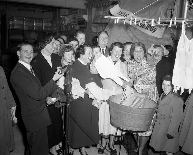 Clothes Washing Promotion, Melbourne, Victoria, 1956