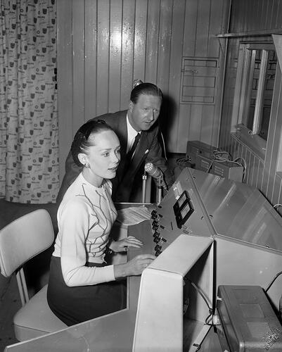 Broadcasting Studio, Olympic Games, Melbourne, Victoria, 1956
