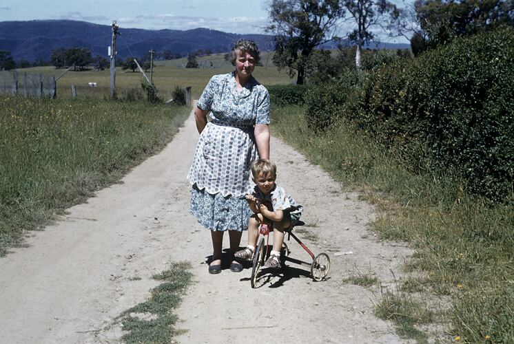Betty Hodge, Gelantipy, Victoria, Jan 1959