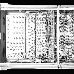 Negative - CSIRAC, Valve Cabinet, circa 1954