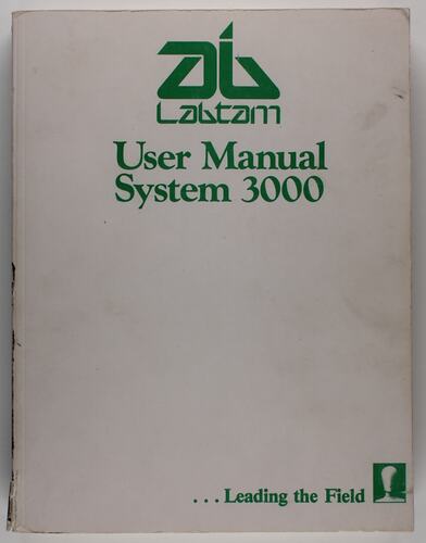 User Manual - Labtam, System 3000, 1984