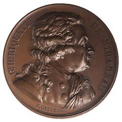 Medal - Honore Gabriel Riquetti de Mirabeau, France, 1822