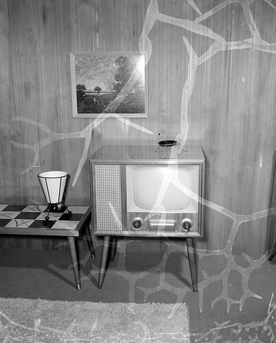 Television Set, Melbourne, Victoria, Aug 1957