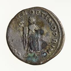 Coin - Denarius, Emperor Trajan, Ancient Roman Empire, 103-111 AD