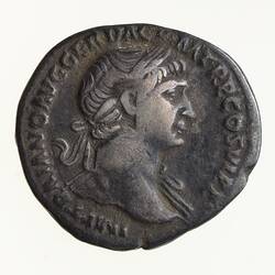 Coin - Denarius, Emperor Trajan, Ancient Roman Empire, 112-117 AD