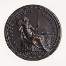 Electrotype Medal Replica - Pope Sixtus V