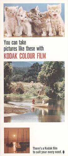Brochure - Kodak Australasia Pty Ltd, 'You Can Take Pictures Like These With Kodak Colour Film', 1966