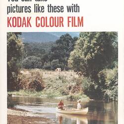 Brochure - Kodak Australasia Pty Ltd, 'You Can Take Pictures Like These With Kodak Colour Film', 1966