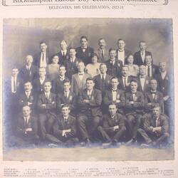 Photograph - Rockhampton Labour Day Celebration Committee, 1923-1924