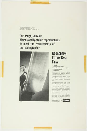 Scrapbook - Kodak Australasia Pty Ltd, Advertising Clippings, 'Graphic Reproduction', Coburg, 1963-1972
