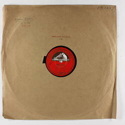 Disc Recording - The Gramophone Co. Ltd., Double-Sided, 'Quanto Bella' & 'Nessun Dorma!' 1946-1956