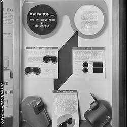 Industrial safety display, Science Museum, Melbourne, 1970