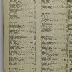 Specific Product Catalogue - Bevan & Edwards Pty Ltd, Engineering Tools circa 1930.