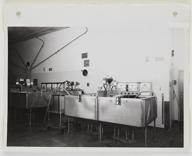 Kodak Australasia Pty Ltd, Holding Room, Coburg, circa 1963