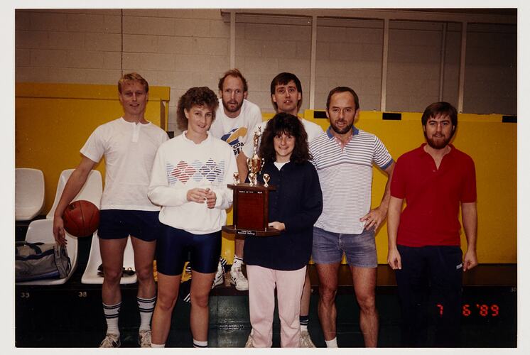 Kodak Australasia Pty Ltd, Basketball Team, Coburg, 1989