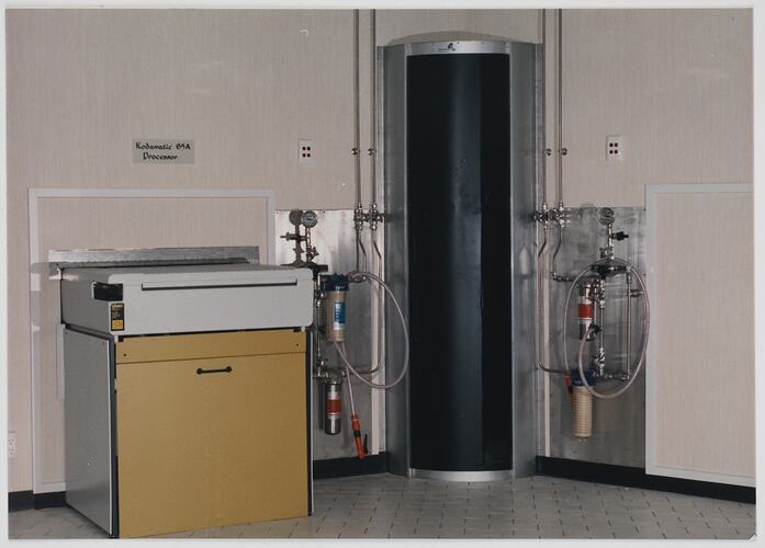 Kodak Australasia Pty Ltd, Kodamatic 65A Processor and Light Trap, Technical Centre, Coburg, 1986-1987