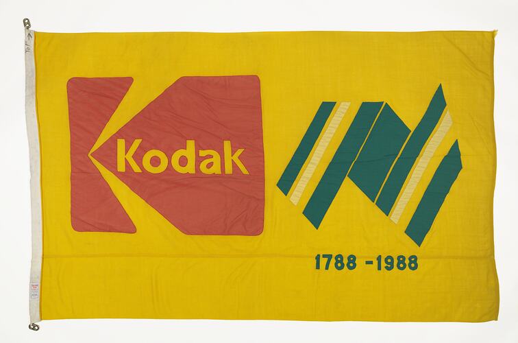 Flag - Kodak Australasia Pty Ltd, Australian Bicentenary, 1988