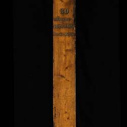 Timber Sample - Prickly Moses, Acacia verticillata, Victoria, 1885