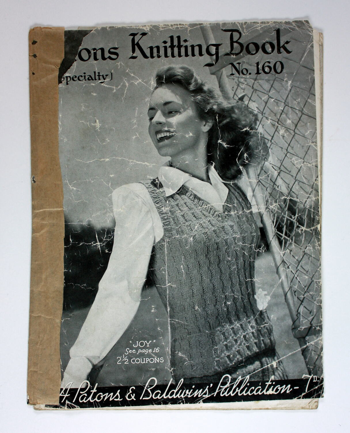 Knitting Book - Patons Knitting Book No. 160, circa 1942