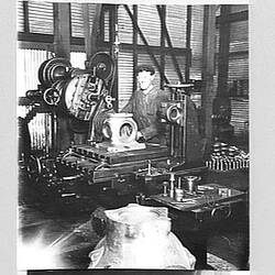 Photograph - H.V. McKay, Scott Engine Works, Sunshine, Victoria, 1913