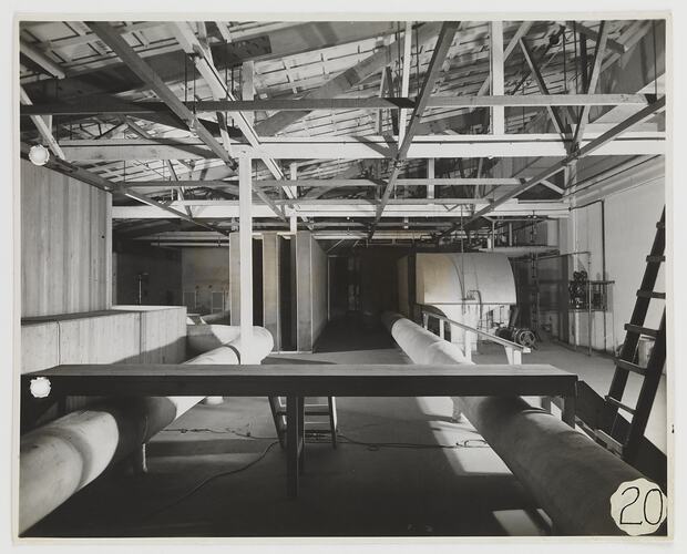 Kodak Australasia Pty Ltd, Ducting For Drying System, Coating Dept, Abbotsford, circa 1940s