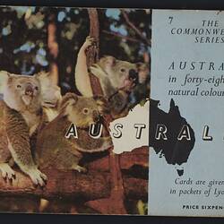 Card Album - 'Australia', News & Information Bureau of Australia & J.Lyons & Company Ltd, 1959