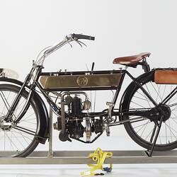 Motor Cycle - Fabrique Nationale (FN), Single-Cylinder, Herstal, Belgium, 1913