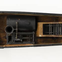 Paddle Steamer Model - Charlotte Dundas, circa 1852