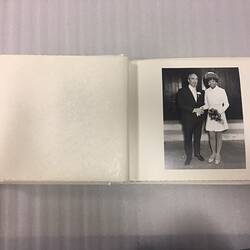 Photograph - Wedding Portrait, Sylvia & Lindsay Motherwell, London, 29 Sep 1969