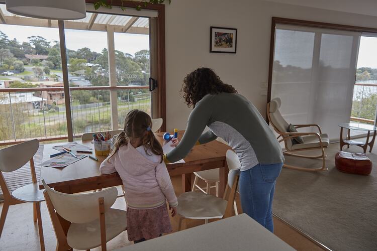 Home Schooling, Ocean Grove, 19 May 2020