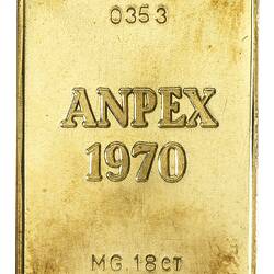 Medal - ANAPEX Kangaroo medal, 1970 AD
