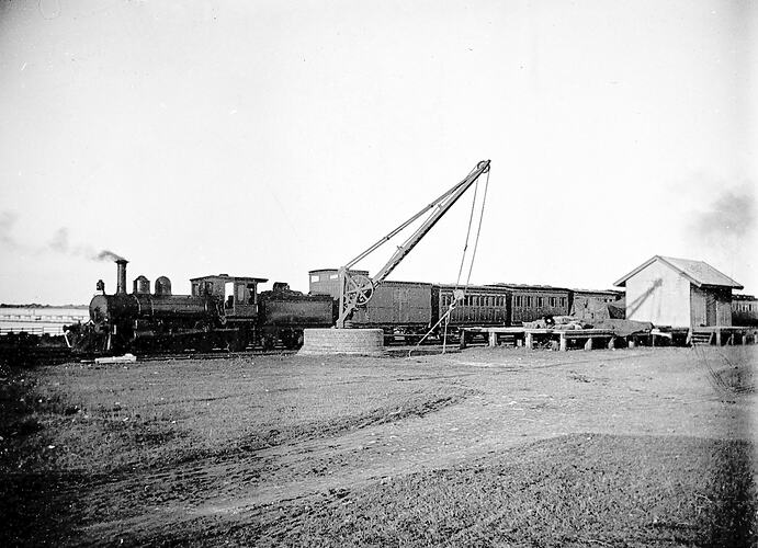 Queenscliff Railway Station, circa 1915.