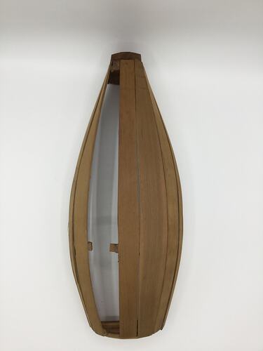 Timber elongated shape object.