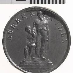 Medal - Burke & Wills, Victoria, Australia, 1864