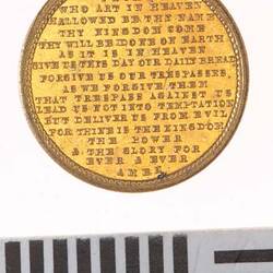 Medal - Abstinence Society,c. 1885 AD