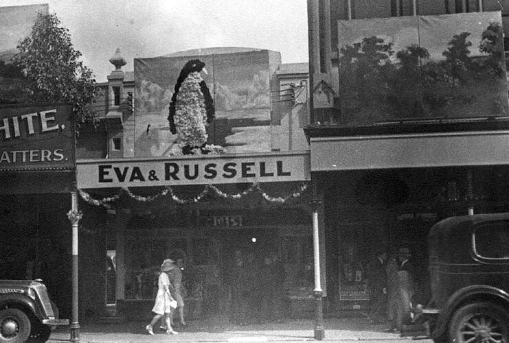 Photograph - Decorated Building, Ballarat, 1939
