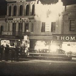 Photograph - Union Hotel, Sturt Street, Ballarat, Victoria, Jan 1935