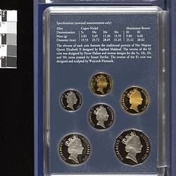 Proof Coin Set - Sir Henry Parkes 1815-1896 Commemorative, Uncirculated, Australia, 1996