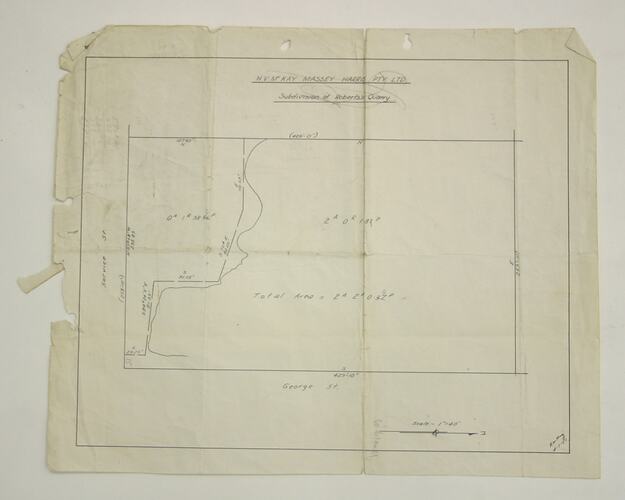 McKay Plan - Subdivision of Robert's Quarry