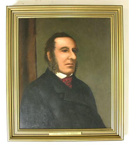 Painting - Judge Samuel H. Bindon