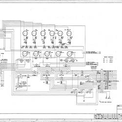Schematic Diagram - CSIRAC Computer, 'Electronic Computer Power Supply', B19620, 1948-1955