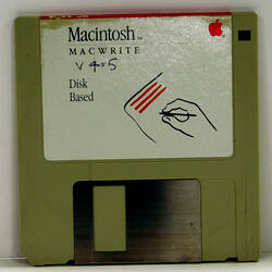 Apple Macintosh Software - MacWrite V 4.5