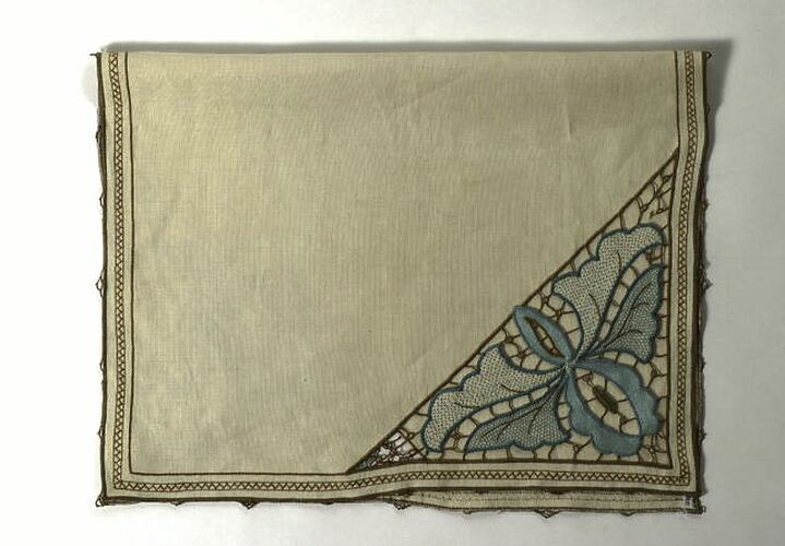 Tray Cloth - Venetian Embroidery