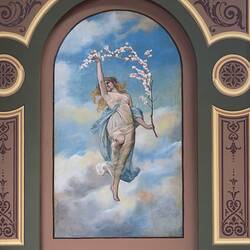 Sylphs, Spring, Detail of Interior Following Restoration, Royal Exhibition Building, Melbourne, Victoria, 2001