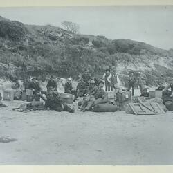Photograph - Field Naturalists' Club of Victoria Scientific Expedition to King Island, 1887