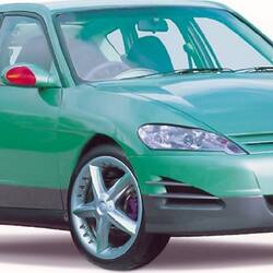 Hybrid Car - aXcess Petrol-Electric Low Emission Vehicle (LEV), 2000
