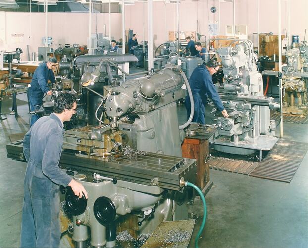 Photograph - Kodak (Australasia) Pty. Ltd., Coburg Plant, Engineering Building, Engineering Workshop, circa 1965